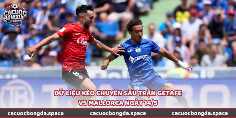 Dữ liệu kèo chuyên sâu trận Getafe vs Mallorca ngày 14/5